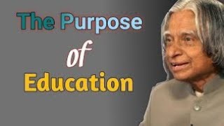 Educational Thoughts By Dr APJ Abdul Kalam||Quotes of Education