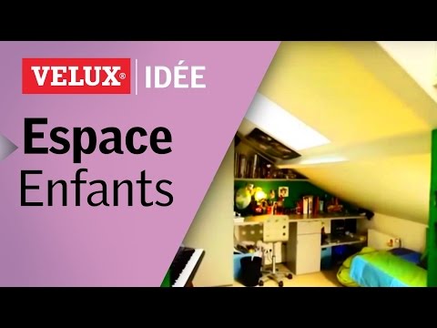 Comment créer un espace pour enfants sous les toits ?