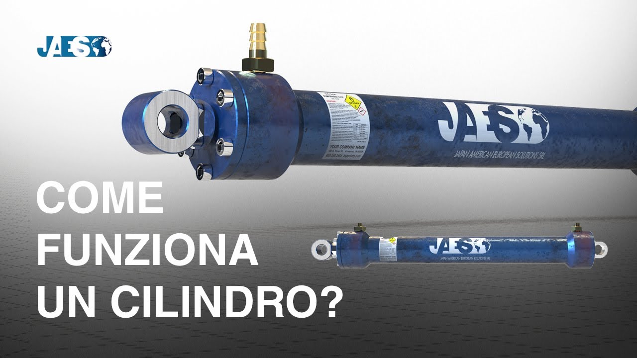 Come funziona un cilindro? Idraulico e Pneumatico - Legge di Pascal