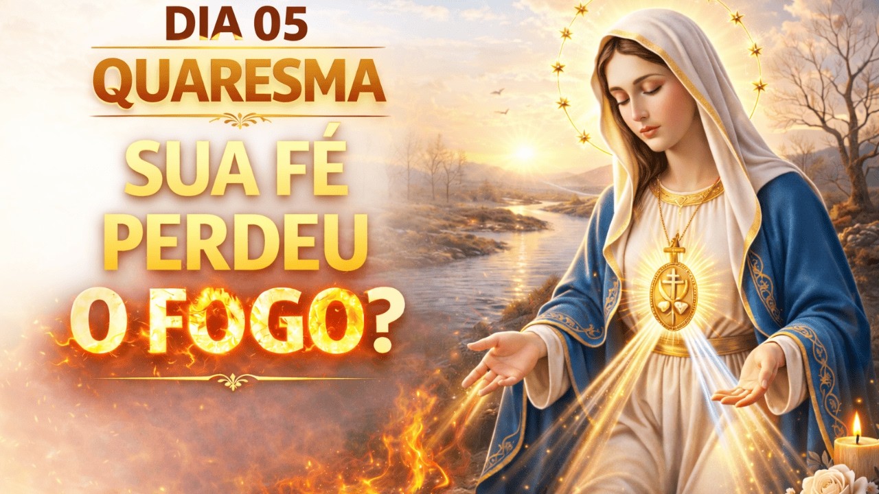 Dia 05 da Quaresma | Nossa Senhora da Medalha Milagrosa e o Perigo da Fé Morna