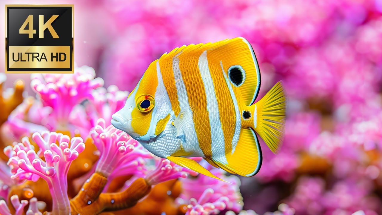 Relax Your Mind With Colorful Reefs In 4k Ocean - Amazing Beautiful ...