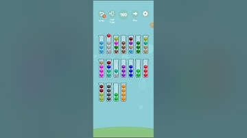 Ball Sort Genius level 160  Solutions  Ball Sort - Color Sort Puzzle, Yellow Bolt Studio, playlist
