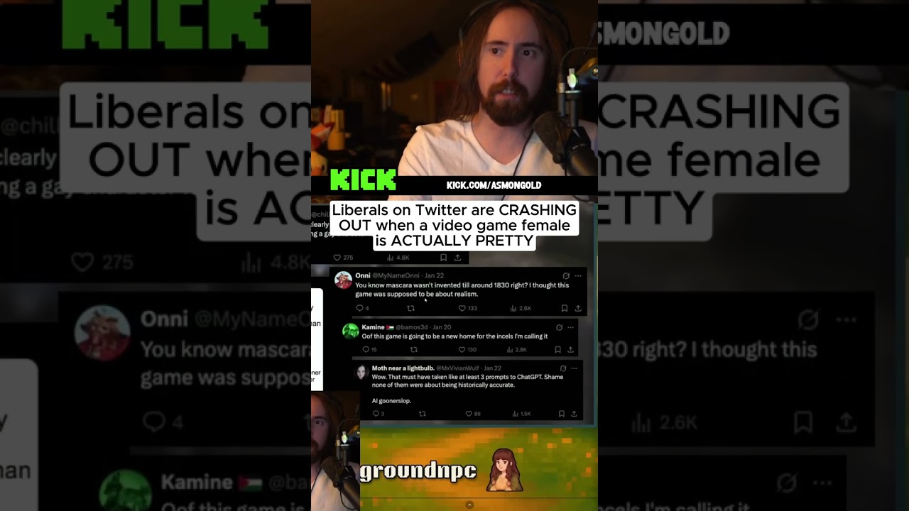 Liberals on Twitter are CRASHING OUT when a video game female is ACTUALLY PRETTY