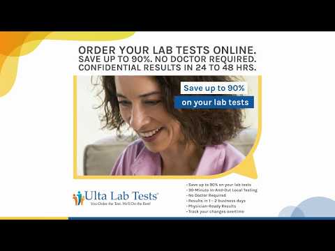 Ulta Lab Tests - The Best Option For Online Lab Testing! No Doctor Required.