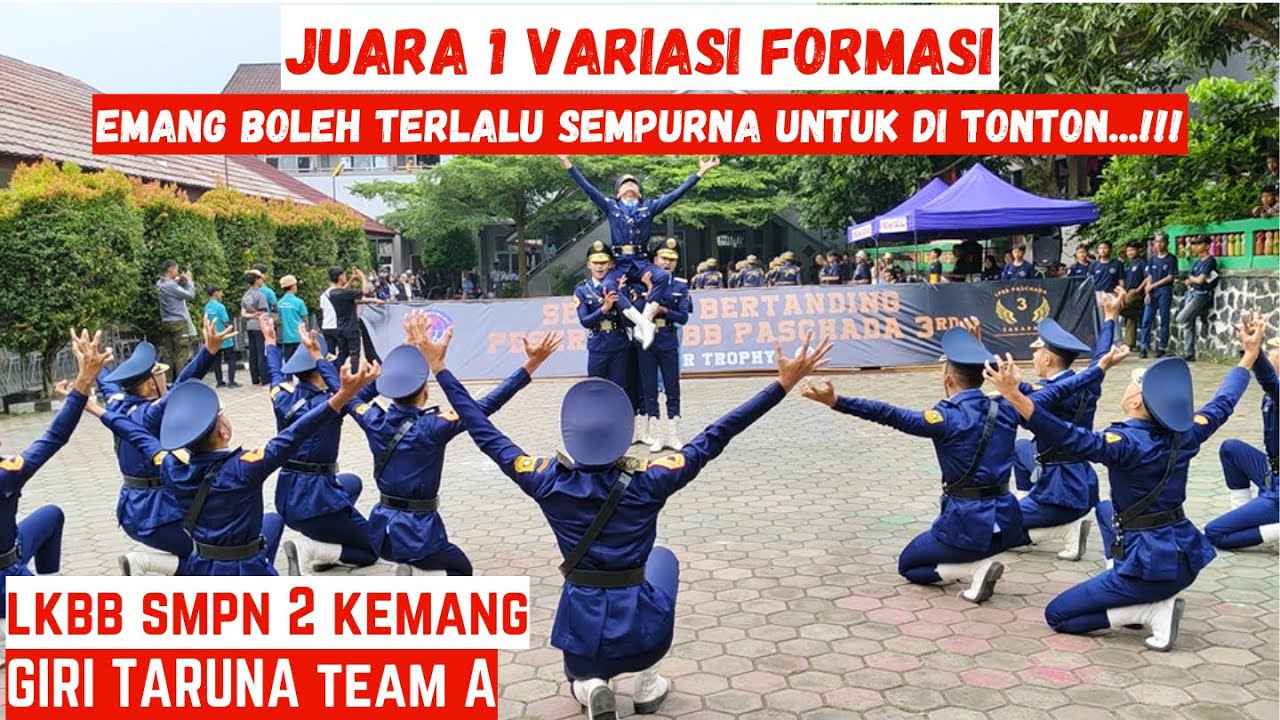 JUARA 1 SMK GIRI TARUNA A DI LKBB SMPN 2 KEMANG