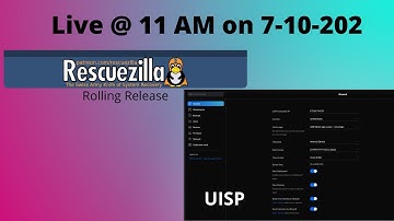 Rescuezilla Rolling Release & UISP/UNMS