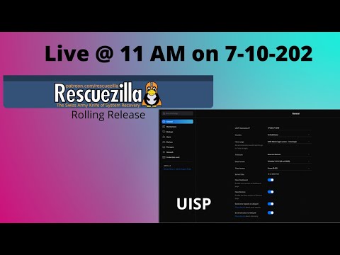 Rescuezilla Rolling Release & UISP/UNMS