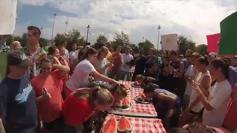 Lambda Chi Alpha Watermelon Bash Fall 2014