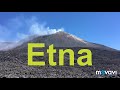 Вулкан Этна в Сицилии.