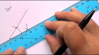 Constructing an Angle of 30 degrees