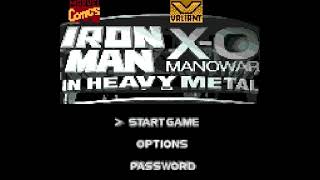 Iron Man X O Manowar in Heavy Metal USA, Europe - Sega Game Gear
