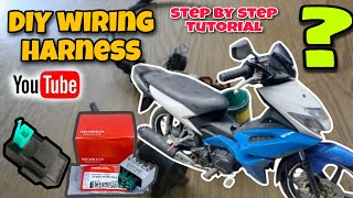 Honda Dash 110 , DIY wiring harness, using lifan 110 cdi, Step by step tutorial