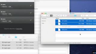 Convert WMV to MP4 (batch processing) Free on Mac