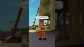 20 Mil e Pouquinho 💸👷 #robloxshorts