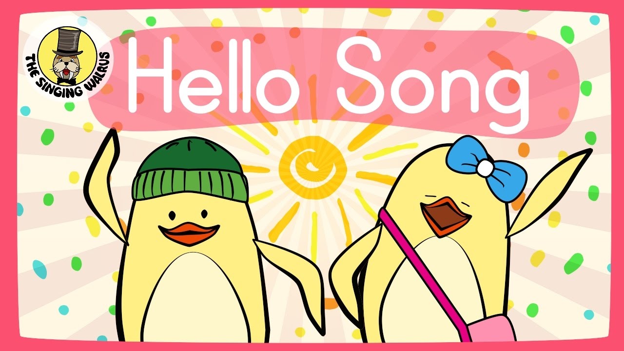Download Hello Song for Kids | Greeting Song for Kids | The Singing Walrus