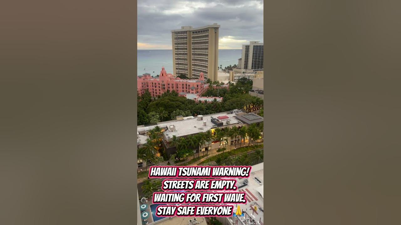 Hawaii tsunami warning test