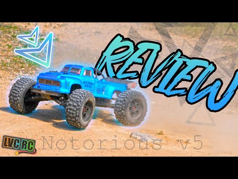 ARRMA Notorious V5 REVIEW | My Thoughts, Best Upgrades, Kraton vs. Notorious? | LVC RC