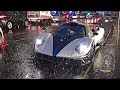 This guy is a LEGEND! Driving your 1of1 Zonda 760 in awful weather