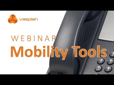Webinar - Mobility Tools