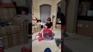 Unboxing Big Lots Exclusive Light-Up Truck & Tree! #shorts