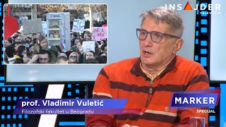 Play video: Prof. Vladimir Vuletić: Studentska energija održava proteste, vlast zakasnila s dijalogom