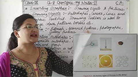 CBSE CA(Computer Application) Class-9 Ch-8 OpenOffice.org Writer-II Part-3