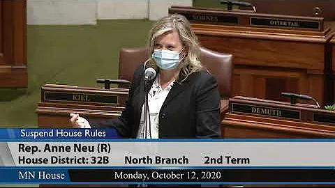 Debate on terminating the peacetime emergency  10/12/20.