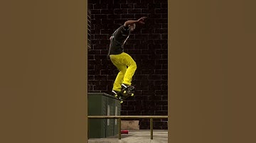 Session (Skate Sim) - DOUBLE GRIND - Bs Crooked Nollie Flip to another Bs Crooked 🥳 #shorts