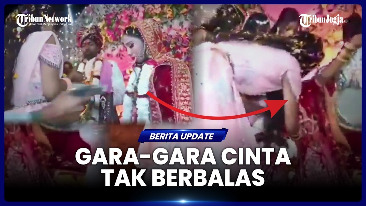 TRAGEDI DI PELAMINAN, PENGANTIN WANITA DITEMBAK SAAT PROSESI ADAT