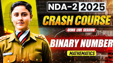 NDA 2 2025 Crash Course | Binaire getallen in wiskunde | Democursus van Centurion Defence Academy...