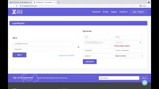 How to Signup ZEX PR Wire portal