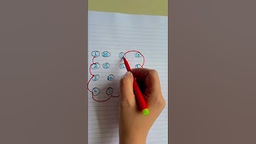 Draw a checkered path with number 1 to 20 ?#drawing #line #maths#quiz#shorts