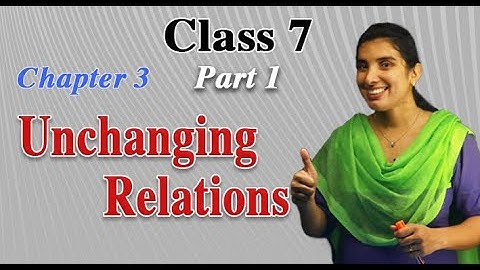 Unchanging Relations Part 1 | Class 7  Maths | Kite Victers | Aimy Mathew | Kerala Syllabus 2020-21