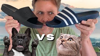 Adidas Adilette Slides Take On Nobull Slides: A Showdown Of The Best Slides! by Fitness & Finance 1,592 views 10 months ago 11 minutes, 9 seconds