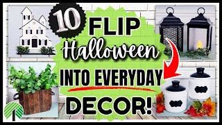 TOP 10 DOLLAR TREE DIYs & HACKS! AMAZING Everyday Decor Using Halloween Supplies You Can Try!