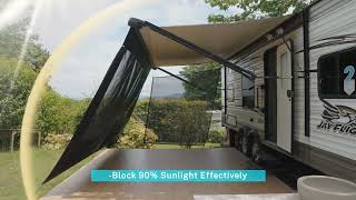 Install A Sun Shade Screen Kit UV Protection