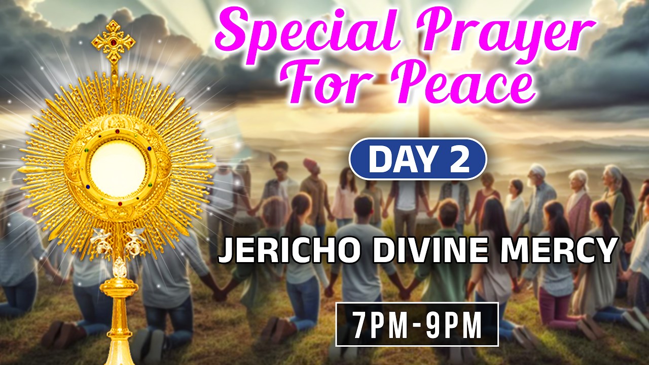 SPECIAL PRAYER FOR PEACE | JERICHO DIVINE MERCY | 7pm-9pm |DAY 2 | Br Prakash Dsouza | 2nd Mar 2026
