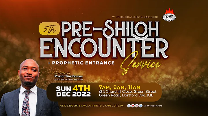 5TH PRE-SHILOH ENCOUNTER AND PROPHETIC ENTRANCE| 2ND SERVICE | 3RD DECEMBER 2022
