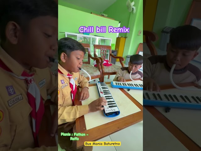 Pianika Basuri Chill Bill Remix #short #pianika #basuri #telolet class=