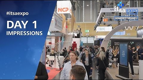 it-sa Expo&Congress 2023 | Impressionen, 10.10.2023 - Tag 1