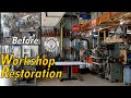 CREATING a Maker Space & Workshop Restore ~ The Initial Layout