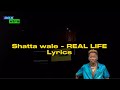 Shatta wale  real life lyrics konektalbum