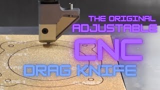 CNC Drag Knife, Adjustable Offset (The Original)