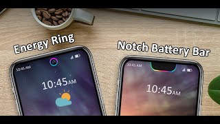 Notch battery bar & Energy ring for android screenshot 2