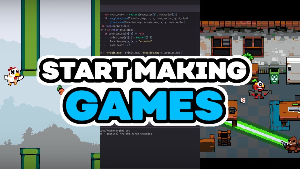 How I Made My First Game in Godot with No Prior Knowledge - YouTube