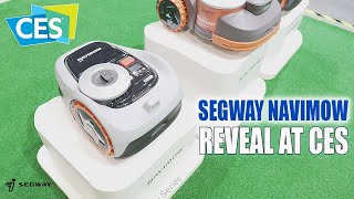 Segway iseries Navimow Robotic Mower @ CES