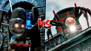 SERU!! THOMAS Ganas VS CHOO CHOO CHARLES Dunia Nyata 🥶🔥🥶 screenshot 4