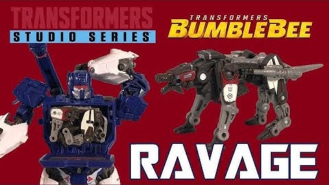 Transformers Studio Series Core Class Ravage Review