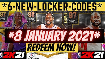 NBA 2K21 Locker Codes | Locker Codes 2K21 | 6 My Team Locker Codes| 2K21 Locker Codes | Next Gen