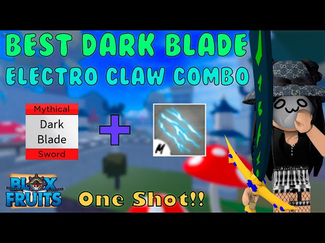 Best Dark Blade / Yoru + Electro Claw Combo』Bounty Hunt l Roblox, Blox  fruits update 15